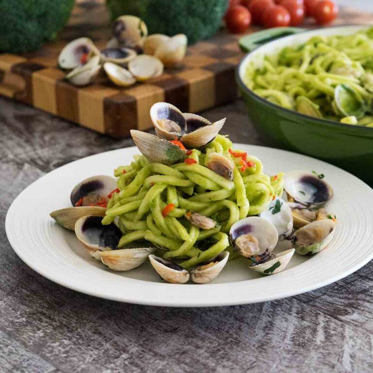 Bella Italia Fileja Calabresi with broccoli and vongole Bella Italia